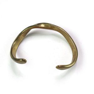 SAUSALITO CRAFTWORKS Bronze Bangle Bracelet Small